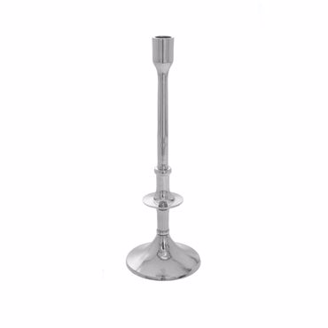 Iliadis Κηροπήγιο Αλουμινίου Νίκελ 34cm 86752